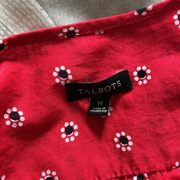 Talbots Blouse SZ - SP and Size Medium avail - Picture 6 of 7